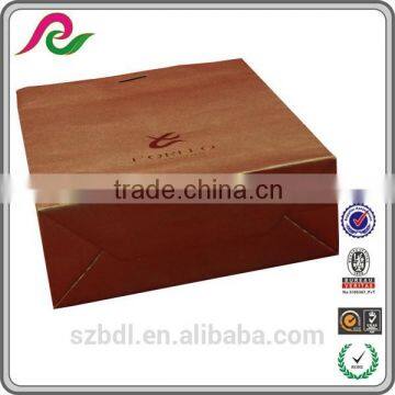 Shopping Industrial Use and Paper Material Luxury bag with logo seller