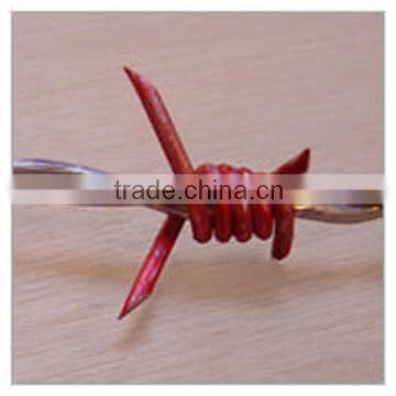 12*14 types pvc coated barbed wire