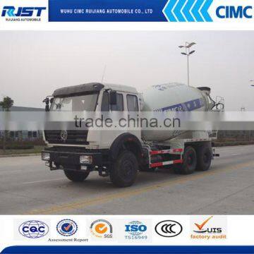 6*4 BEIBEN TRUCK 6-12m3 Concrete/Cement Mixer Truck For Sale