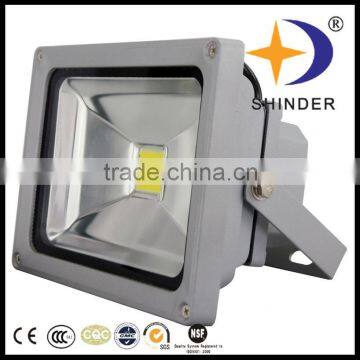 50w led outdoor flood light with alumunium die-casting