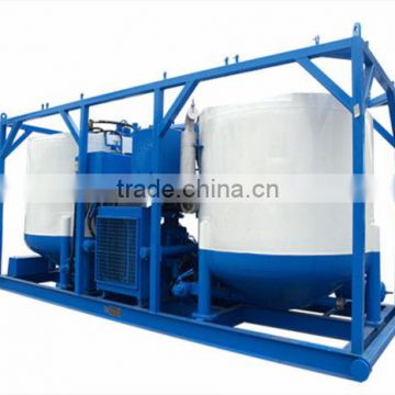 Single Tank Manual Batch Mixing skid