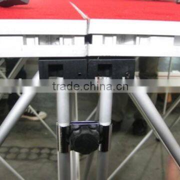 RP stage carpet rental stage system mobile folding stage