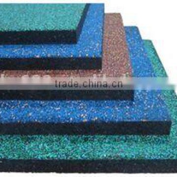 Gym mats, treadmill mats, heavy duty rubber mats with colorful EPDM