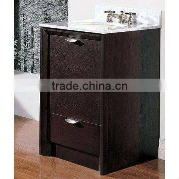 24'' modern espresso bathroom cabinet(mb-039)