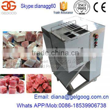 Cooked Chicken Meat Cube Cutting Machine