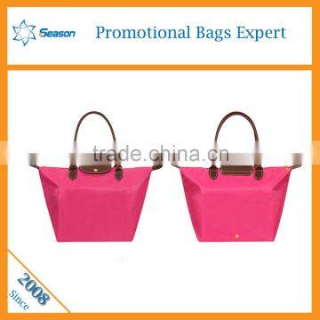 2016 Candy colors Custom cheap handbags from China foldable Beach Tote Shoulder Bag                        
                                                Quality Choice