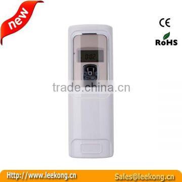 LCD display Auto air fresheners used in hotel wall mount toilet lcd scent diffuser