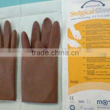 Orthopaedic Latex Surgical Gloves(CE&FDA)