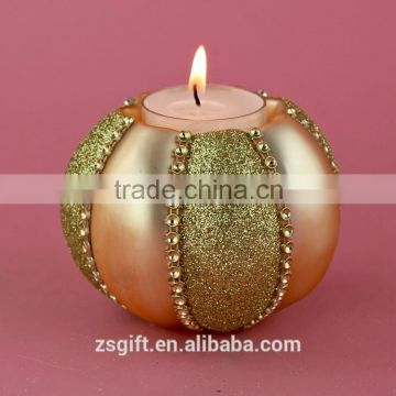 lovely handpainted glass Candle Holder hot seller popular design holiday decoration