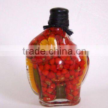 500ml dragon glass bottle