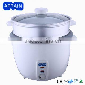 New Design High Quality Hot Sale drum rice cooker with steam function