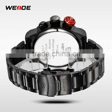 New 2014 WEIDE Best Selling Brand Watch Men Full Steel Watches LED Big Dial Watch Men Quartz Waterproof Military WH2309 photo-2