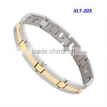 XLT-203 Normal Stainless Steel Simple Magnetic Bracelet