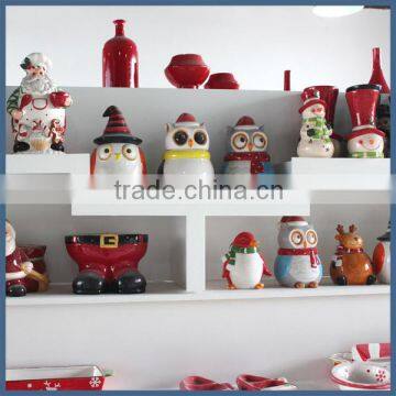 Christmas Decorations for Home Cartoon Ceramic Jar photo-2