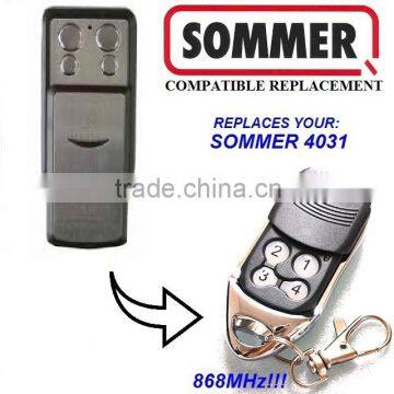 Replacement remote for SOMMER 4031 868MHZ