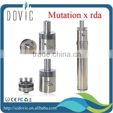 2014 new arrival mutation x rda atomizer with 18 air holes