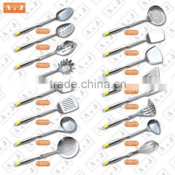 Stainless Steel Kitchen Tools with Hollow Stainless Steel Handles