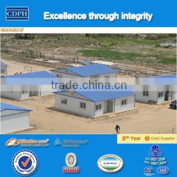 Prefabricated house for camp accommodation