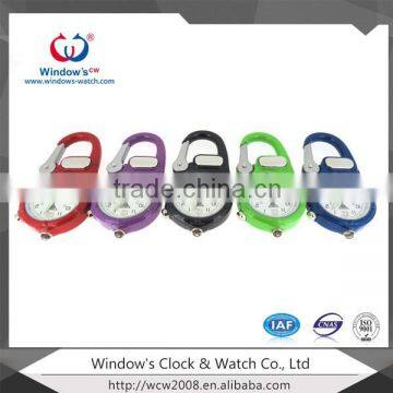 Factory OEM Colorful Convenient Silicone Hang Watch Wholesale Pocket Watch