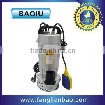 QDX Stainkss Steel Sewage Clean/ Dirty Water 0.75HP 0.55kw Submersible Pump