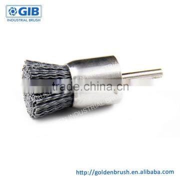 Silicon Carbide End Brush, Abrasive Nylon Deburring Brush, Outside Diameter 25 mm