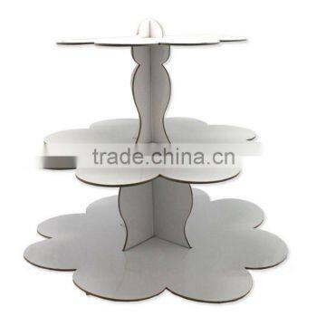 3 layers paper cake stand