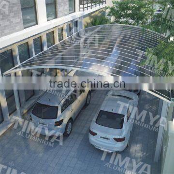 2015 China decorative aluminum double carport