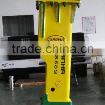 S68S SANHA hydraulic hammer silenced type chinese construction equipment