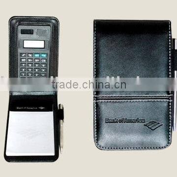 PVC Small Notebook/Jotter with Stainless Steel Ballpen