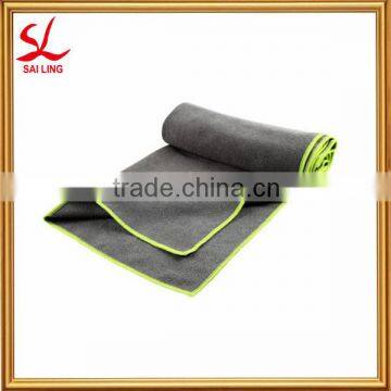 Popular Wholesale Yoga Mat Towel Non Slip 100% Microfiber Best Plush Yoga Towel