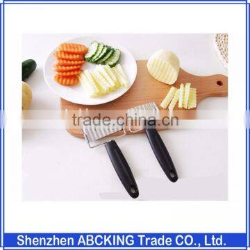 2016 Houseware Newest veggie chopper spiral wave vegetable cutter