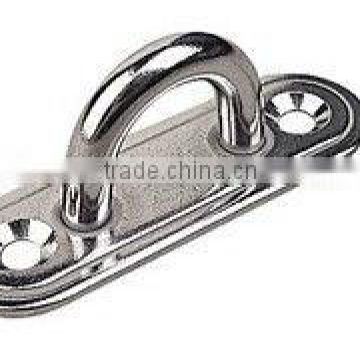 304 stainless steel Oblong Eye Plate/Pad eye