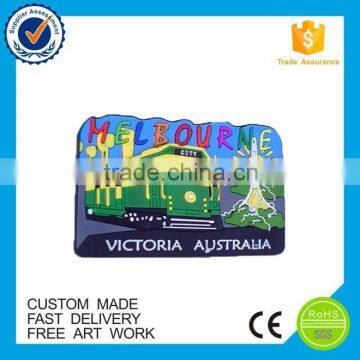 Cheap 3D Custom Soft PVC Souvenir Fridge Magnets