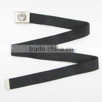 1.5 inch flat knitting fabric webbing men knitted belt