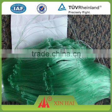 light green nylon monofilament fishing net