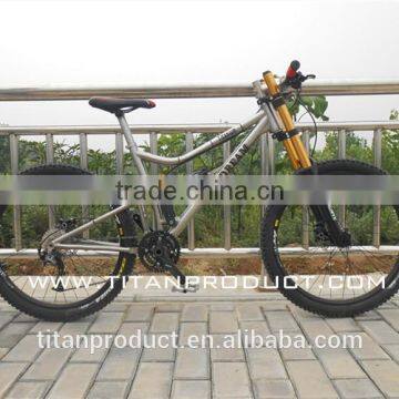 MTB Titanium Frame Full Suspension