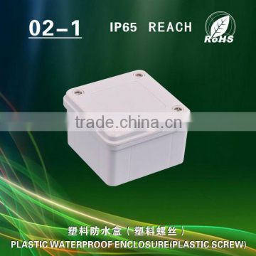 Electronic plastic waterproof housing