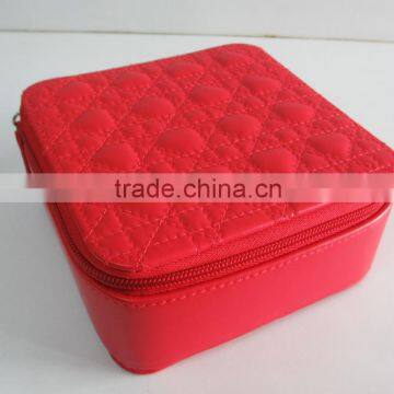 PU Quilted Cover Cosmetic Case photo-4