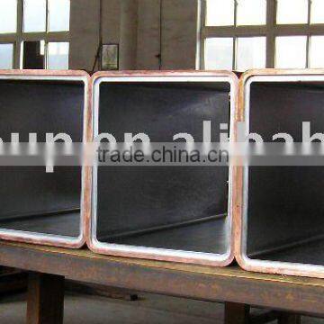 copper mould tube for continuous casting machine