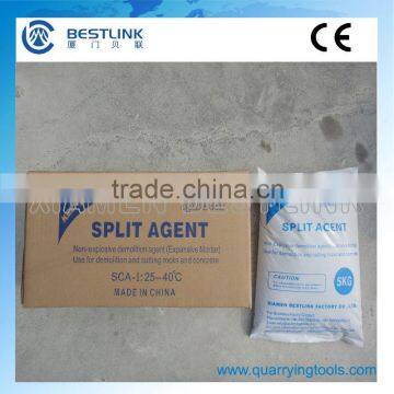 SCA1 25-40 Celsius High range Soundless Chemical Rock Splitting Agent (CRSA)