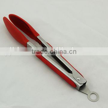 Top sale skidproof silicone food tongs