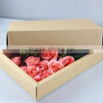 thick kraft paper shipping folding paper boxes packaging box for shoes