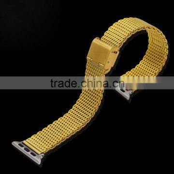 Luxury for iwatch stainless steel strap, luxury metal watch band for apple iwatch