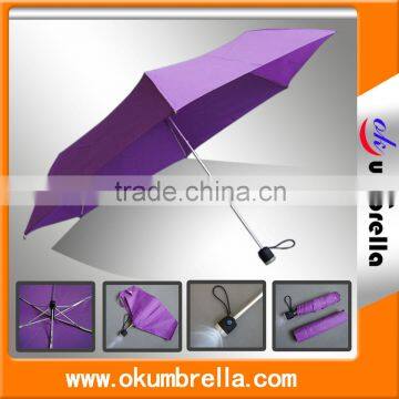 21''*8k Three folding dreamy purple handle led umbrella light