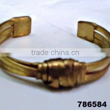 Indian Brass Metal Fashion Knot Bracelet Cuff