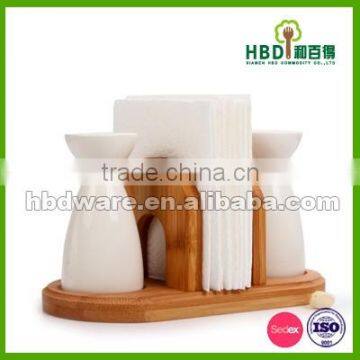 Bamboo Menu Holder