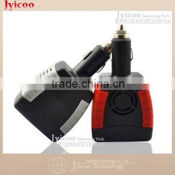 Jyicoo 75w Cigarette Lighter Adapter DC 12V to 110V AC Outlets and USB 2.0A 75W Power Inverter for Cars