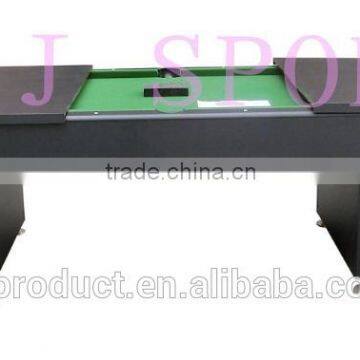 Factory Promotion 7' High Quality Wooden 2 in 1 Multi Games Table. Pool Table, Dinning Table. photo-2