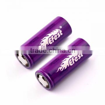 Genuine Efest 26650 4200mAh 50A Li-ion batteries battery Efest IMR 26650 50A 3.7v 4200mAh purple/green battery