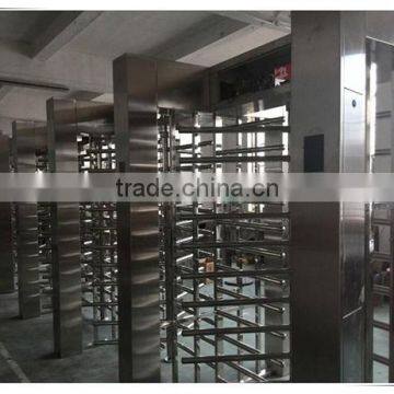 High quality full automatic security tri-channnel full height turnstile